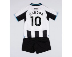 Newcastle United Anthony Gordon #10 Hemmaställ Barn 2025-26 Kortärmad (+ Korta byxor)